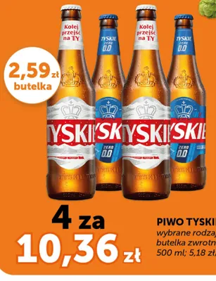 Piwo Tyskie promocja w Groszek