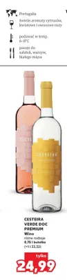 Wino różowe Cesteira Verde DOC Premium promocja w Kaufland