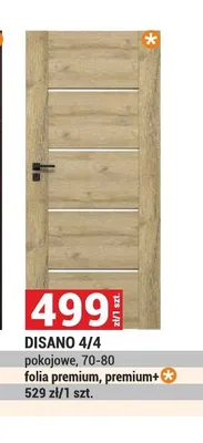 Drzwi pokojowe Disano 4/4 promocja w Merkury Market