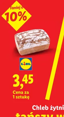 Chleb żytni promocja w Lidl