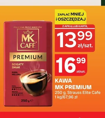 Kawa mielona MK Café Premium promocja w Chorten