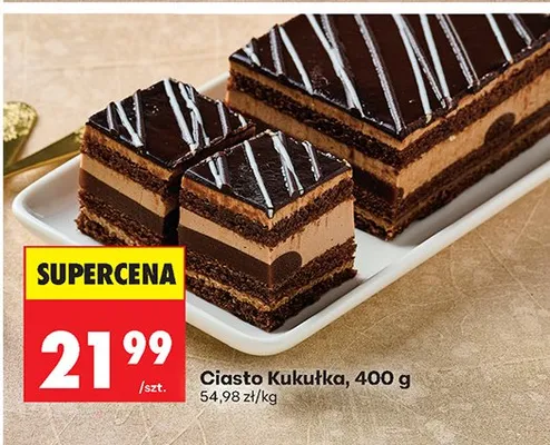 Ciasto Kukułka promocja w Biedronka