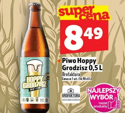 Piwo Hoppy Grodziskie promocja w TOPAZ