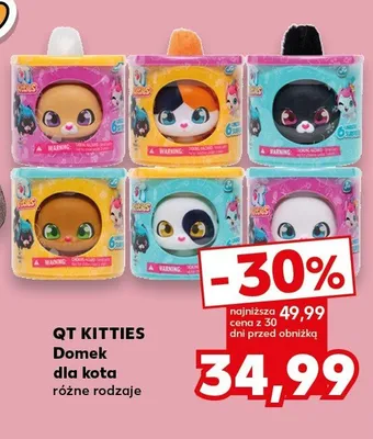 Domek dla kota QT KITTIES promocja w Kaufland