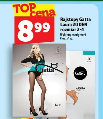 Rajstopy Gatta Laura 20 DEN rozmiar 2-4 promocja w TOPAZ
