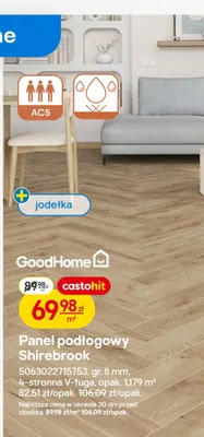 Panel podłogowy Shirebrook promocja w Castorama