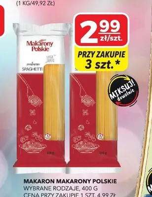 Makaron Makarony Polskie promocja w Top Market