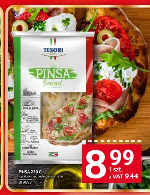 Pinsa pełnoziarnista Tesori d'Italia promocja w Selgros