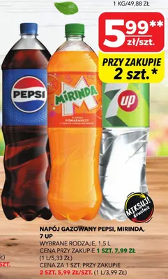 Napój gazowany Pepsi promocja w Top Market