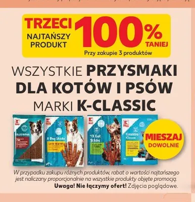 Przysmaki dla kotów K-Classic Knusper Kissen promocja w Kaufland