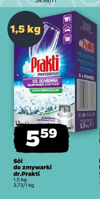 Sól do zmywarki dr.Prakti promocja w Netto