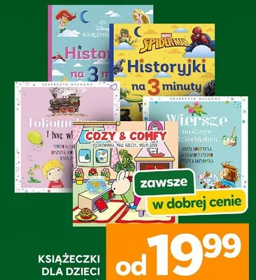 Książeczki dla dzieci promocja w Stokrotka