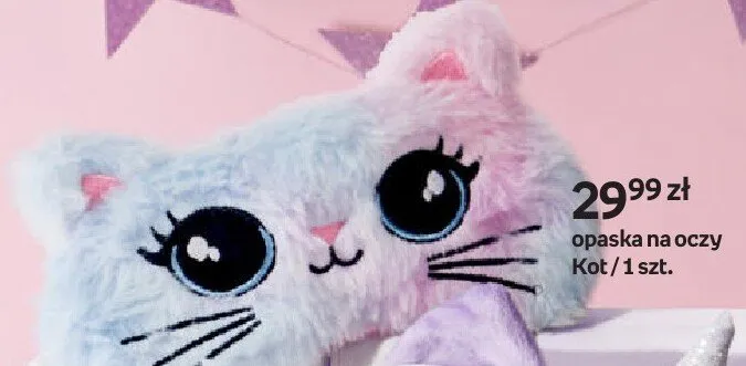 Opaska na oczy Kot promocja w Empik