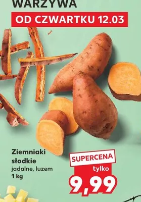 Ziemniaki słodkie jadalne, luzem 1kg promocja w Kaufland