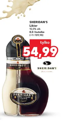 Likier Sheridan's promocja w Kaufland