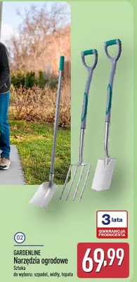 Narzędzia ogrodowe promocja w Aldi