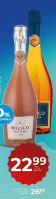 Wino bezalkoholowe Napój winny bezalkoholowy Nozeco Peach Bellini promocja w Duży Ben