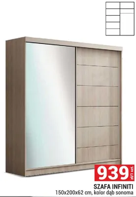 Szafa Infiniti promocja w Merkury Market