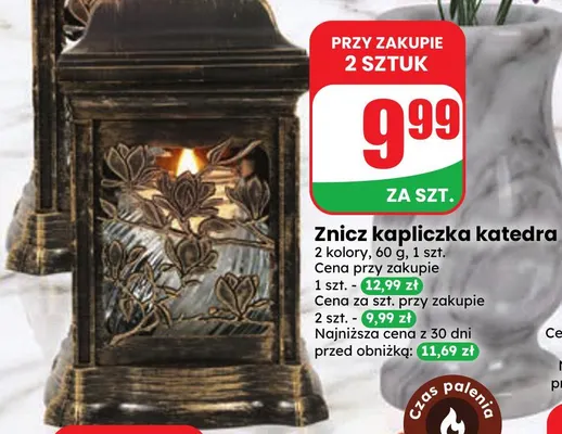 Znicz kapliczka katedra promocja w Dino