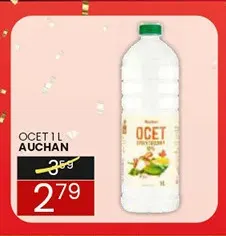 Ocet Auchan promocja w Wafelek