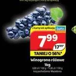 Winogrona różowe promocja w Delfin