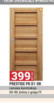 Drzwi Prestige PK 01-08 promocja w Merkury Market