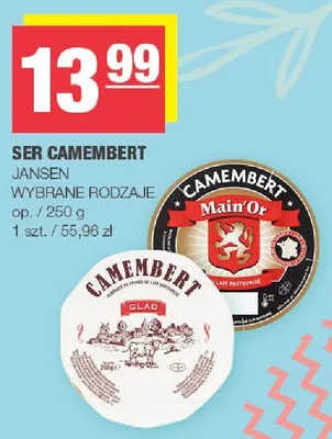 Ser camembert promocja w SPAR