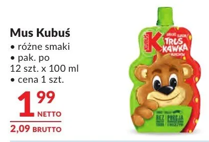 Mus Kubuś promocja w Makro
