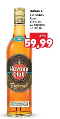 Rum 37,5% alk. promocja w Kaufland