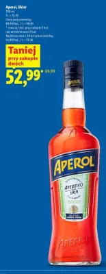 Likier Aperol promocja w Lidl