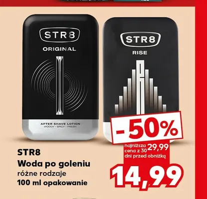 Woda po goleniu STR8 promocja w Kaufland