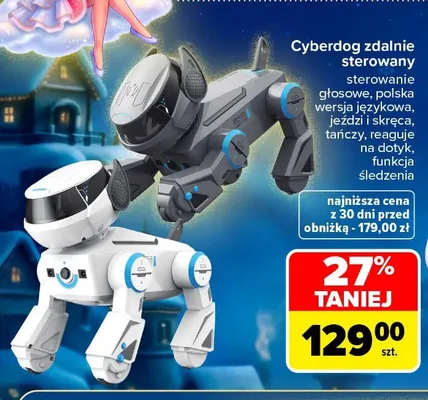 Cyberdog zdalnie sterowany promocja w Carrefour Market