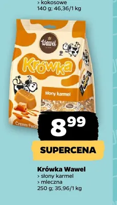 Krówka Wawel mleczna promocja w Netto
