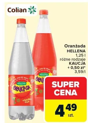 Oranżada różne rodzaje promocja w Carrefour Market