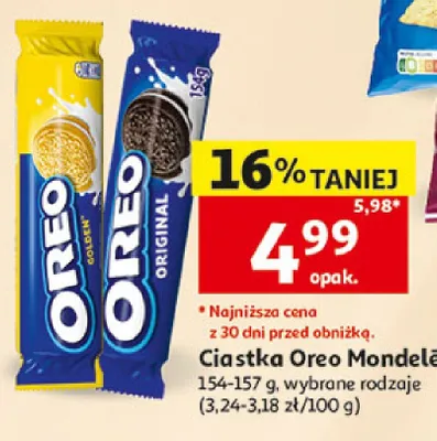 Ciastka Oreo Mondelēz promocja w Auchan