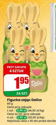 Figurka zając promocja w Dino