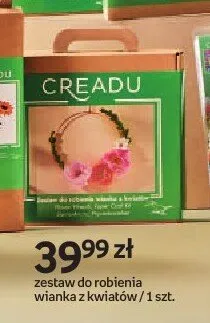 Zestaw do robienia wianka z kwiatów CREADU promocja w Dzień Dziecka