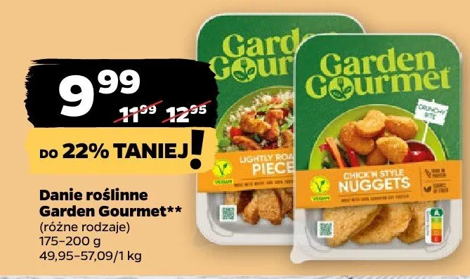 Danie roślinne (różne rodzaje) promocja w Netto