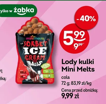 Lody kulki cola promocja w Żabka