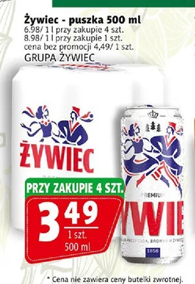 Piwo Żywiec promocja w Prim Market