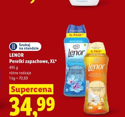 Perełki zapachowe XL Spring Awakening Lenor promocja w Lidl
