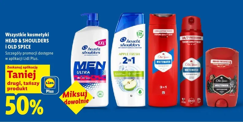 Kosmetyki Old Spice promocja w Lidl