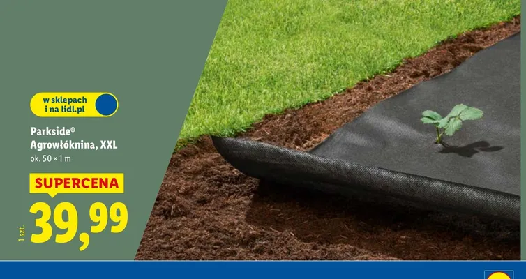 Agrowłóknina, XXL promocja w Lidl