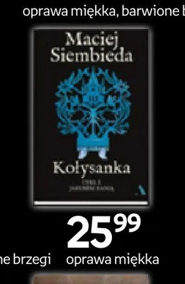 Książka Kołysanka Maciej Siembieda promocja w Empik