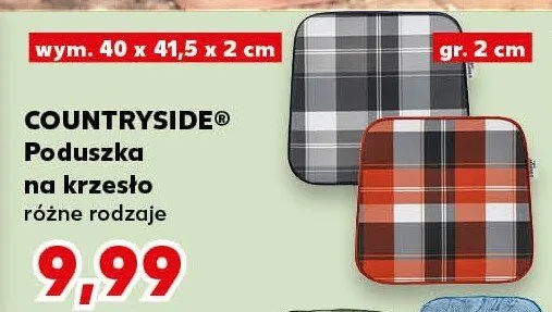 Poduszka na krzesło różne rodzaje promocja w Kaufland