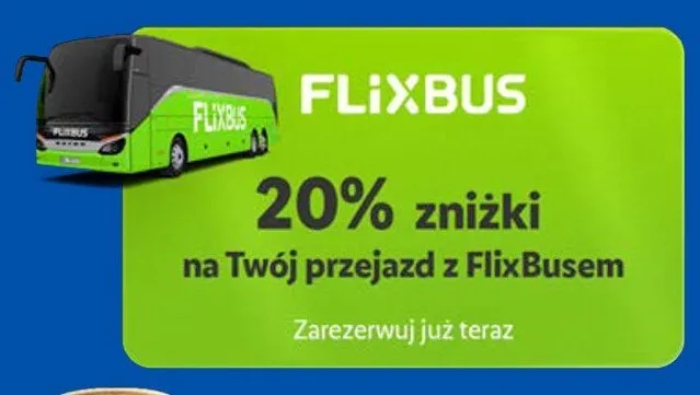 Przejazd FlixBus promocja w Lidl