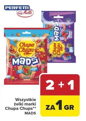 Żelki Chupa Chups Mads promocja w Carrefour