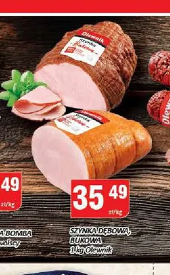 Szynka bukowa Olewnik promocja w Chorten