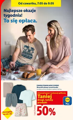 Piżamy Esmara Men promocja w Lidl