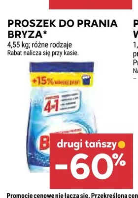 Proszek do prania Bryza promocja w Stokrotka